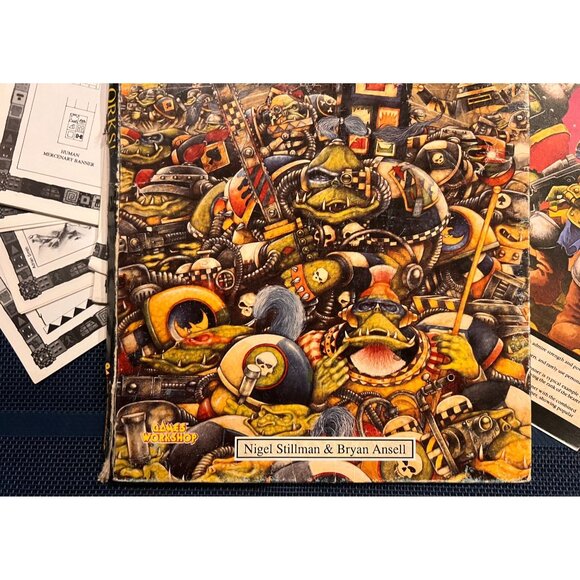 WAAARGH THE ORKS! Original 1990 Edition (not reprint) Games Workshop, 98 pages - Picture 8 of 16